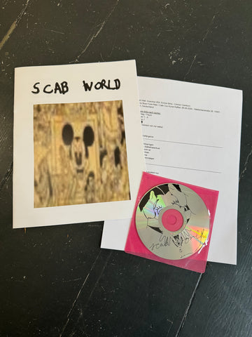 Scab World - S\T CD + zine
