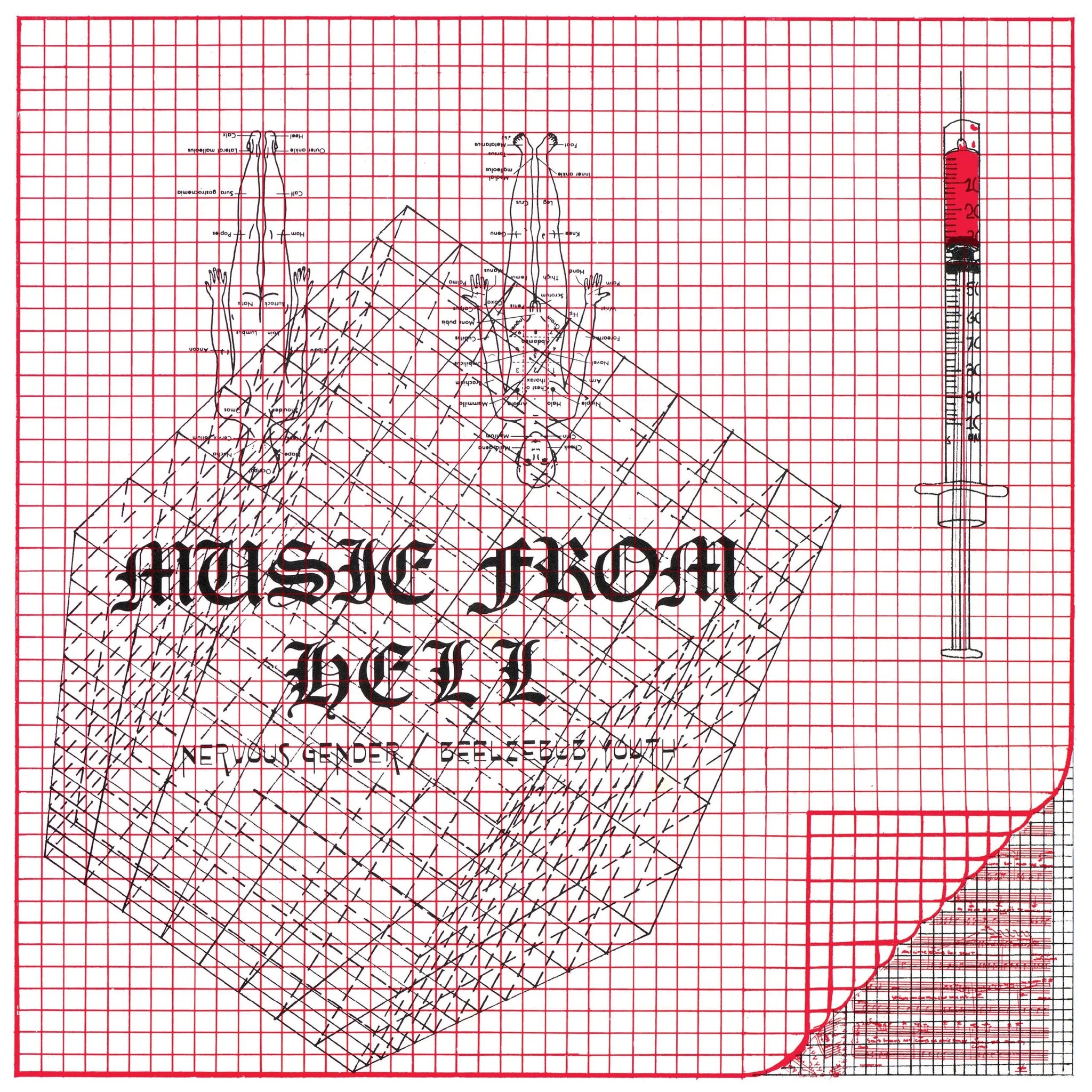 Nervous Gender - Music From Hell 2LP