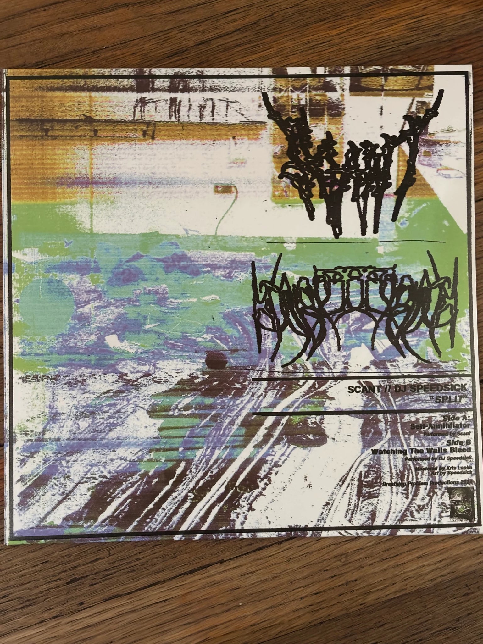 Scant / DJ Speedsick Split LP