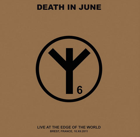 Death In June – Live At The Edge Of The World 2LP Grey vinyl