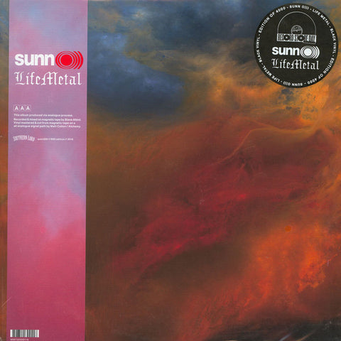 Sun O))) - Life Metal 2LP Galaxy vinyl