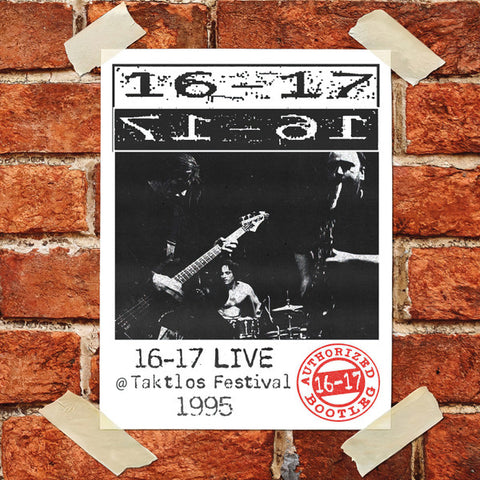 16-17 – 16-17 Live @ Taktlos 1995 LP
