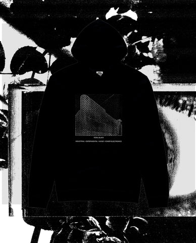 Total Black - hooded sweatshirt