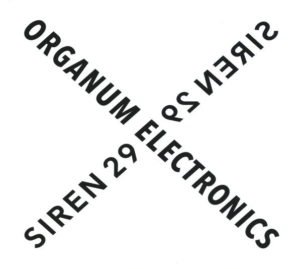 Organum Electronics ‎– Organum Electronics CD