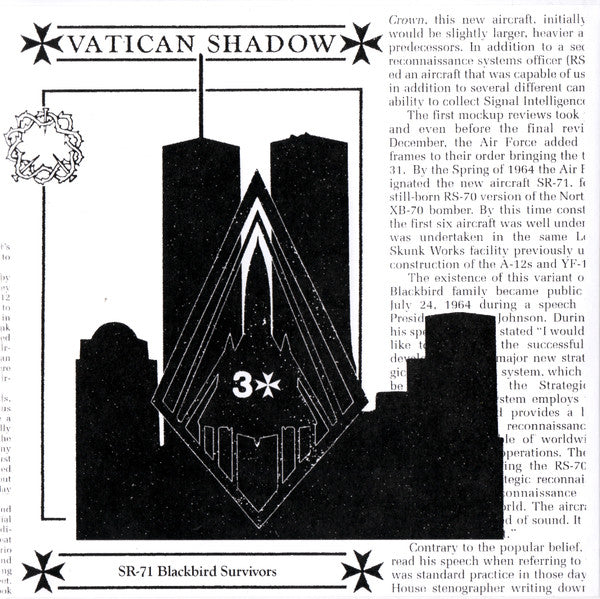 Vatican Shadow – SR-71 Blackbird Survivors 4xCS + Flexi
