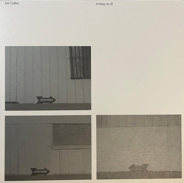 Joe Colley - Acting As If 10"