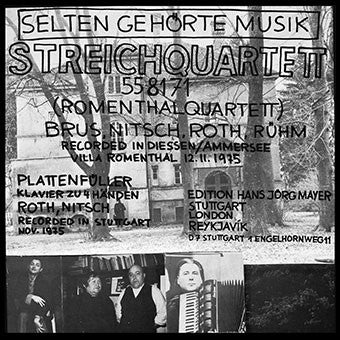 Selten Gehörte Musik – Streichquartett 558171 (Romenthalquartett) 2xCD