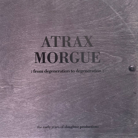 Atrax Morgue - From Degeneration To Degeneration 12xCS box set