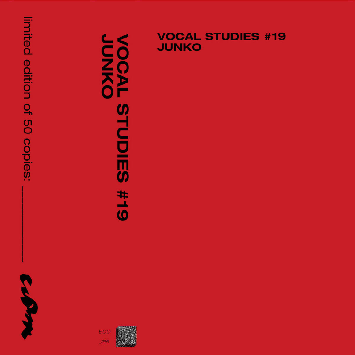 Junko - Vocal Studies #19 CS