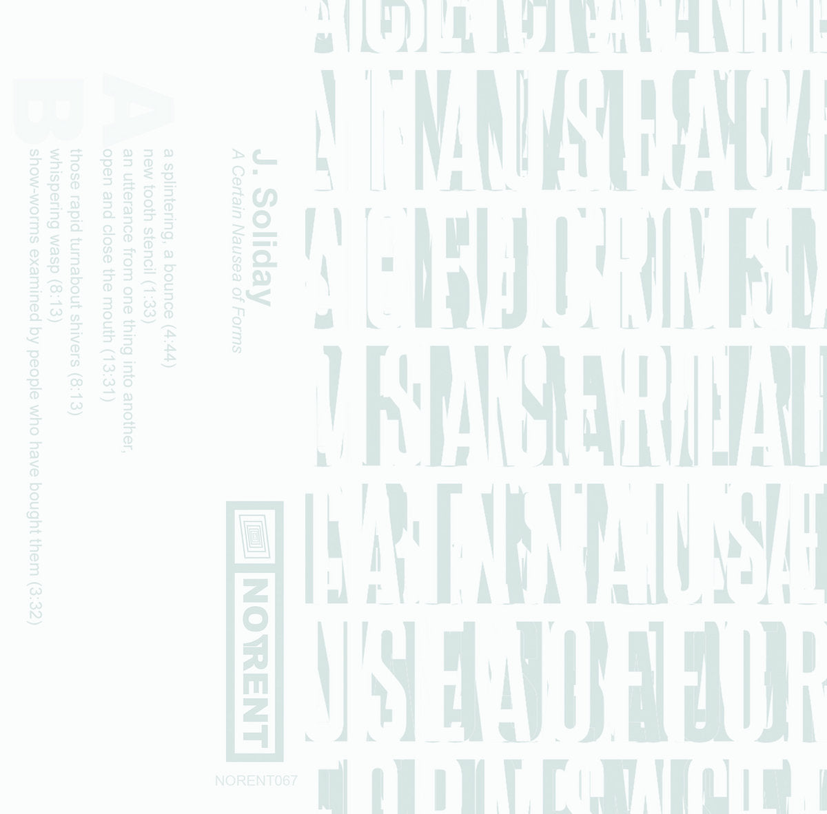 J. Soliday - A Certain Nausea of Forms CS
